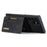 DG.MING M2 Series for Samsung Galaxy S24 Ultra Case Kickstand Cover with Detachable Magnetic Wallet - Black - 3