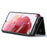 DG.MING M2 Series for Samsung Galaxy S24 Kickstand Case Wallet Detachable 2-in-1 Phone Cover - Black - 2