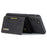 DG.MING M2 Series for Samsung Galaxy S24 Kickstand Case Wallet Detachable 2-in-1 Phone Cover - Black - 3