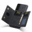 DG.MING M2 Series for Samsung Galaxy S24 Kickstand Case Wallet Detachable 2-in-1 Phone Cover - Black - 4