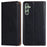Wallet Phone Protector for Samsung Galaxy M34 5G / F34 5G Case Magnetic Stand PU Leather Shell - Black - 1