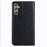 Wallet Phone Protector for Samsung Galaxy M34 5G / F34 5G Case Magnetic Stand PU Leather Shell - Black - 7