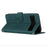For Google Pixel 8a Cell Phone Case Skin-touch Wallet Imprinted Leather Cover - Green - 3