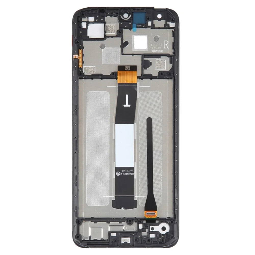 For Xiaomi Redmi 12C 4G / Poco C55 4G Grade B LCD Screen and Digitizer Assembly + Frame Replacement Part (without Logo) - 3