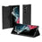 For Samsung Galaxy S24+ Case Nappa Texture PU Leather Phone Cover with Card Slot - Black - 3