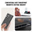 For Samsung Galaxy S24+ Case Nappa Texture PU Leather Phone Cover with Card Slot - Black - 7