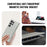 For Samsung Galaxy S24 Ultra Case Nappa Texture Stand Card Holder Mobile Phone Cover - Grey - 7