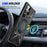 For Samsung Galaxy S24 Ultra Case TPU+PC Rotary Kickstand Phone Back Cover - Black - 2