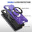 For Samsung Galaxy S25+ / S24+ Case Magnetic Anti-Drop TPU+PC Phone Protector - Purple - 5