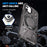 For iPhone 12 / 12 Pro 6.1 inch Phone Case TPU+PC Magnetic Back Shell with Rotary Kickstand - Grey - 4