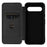 For Google Pixel 8a PU Leather Cell Phone Case Card Holder Stand Mobile Phone Cover - Black - 5