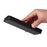 For Google Pixel 8a PU Leather Cell Phone Case Card Holder Stand Mobile Phone Cover - Black - 6