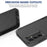 For Samsung Galaxy A14 5G / A14 4G Cover PC+TPU Shockproof Cell Phone Case - Black - 2