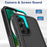 For Samsung Galaxy A34 5G Cell Phone Case PC+TPU Anti-scratch Back Cover - Black - 5