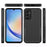 For Samsung Galaxy A34 5G Cell Phone Case PC+TPU Anti-scratch Back Cover - Black - 6