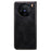 For vivo X100 Pro 5G Cell Phone Case Magnetic Closing Leather Stand Wallet Cover - Black - 7