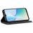 For vivo X100 5G Cell Phone Case Jeans Cloth Texture Wallet Stand Leather Cover - Black - 3