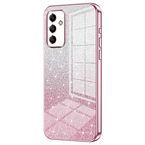 TPU Cover for Samsung Galaxy A05s 4G Precise Cutout Electroplating Cell Phone Case - Pink - 1