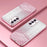 For Samsung Galaxy A54 5G Case Gradient Glitter TPU Phone Back Cover (Precise Cutout) - Pink - 2