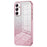 For Samsung Galaxy A34 5G Cell Phone Cases Electroplating Gradient Glitter TPU Cover - Pink - 1