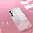 For Samsung Galaxy A34 5G Cell Phone Cases Electroplating Gradient Glitter TPU Cover - Pink - 3