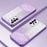 For Samsung Galaxy A23 4G / A23 5G (Global Version) Case Glitter Design TPU Precise Cutout Phone Shell - Purple - 2
