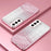 For Samsung Galaxy S22 5G Case Soft TPU Precise Cutout Smart Phone Cover - Pink - 2
