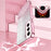 For Samsung Galaxy S22 5G Case Soft TPU Precise Cutout Smart Phone Cover - Pink - 5