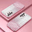 For Samsung Galaxy A53 5G Phone Case Electroplated Soft TPU Precise Cutout Back Shell Cover - Pink - 2