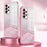 For Samsung Galaxy A53 5G Phone Case Electroplated Soft TPU Precise Cutout Back Shell Cover - Pink - 7