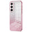 For Samsung Galaxy S23 Case Slim-Fit Glitter Precise Cutout TPU Cell Phone Protector - Pink - 1