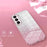 For Samsung Galaxy S23 Case Slim-Fit Glitter Precise Cutout TPU Cell Phone Protector - Pink - 3