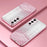For Samsung Galaxy S23+ Case Electroplating Precise Cutout Phone Guard Cover - Pink - 2