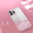 Cell Phone Case for iPhone 13 Pro Max Precise Cutout Electroplating Gradient Glitter TPU Cover - Pink - 3