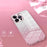 For iPhone 14 Pro Max Precise Cutout Cell Phone Case Fall Proof Glitter TPU Cover - Pink - 3