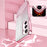 For Samsung Galaxy S24+ Cell Phone Case Precise Cutout TPU Electroplating Glitter Back Cover - Pink - 5