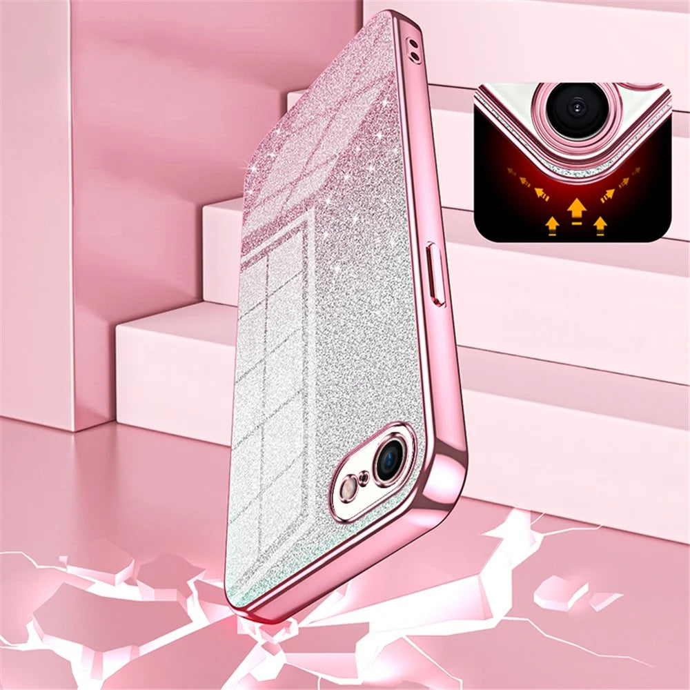 For iPhone 7 / 8 / SE (2020) / SE (2022) Cell Phone Case Precise Cutout TPU Back Cover - Pink - 5