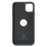 DG.MING For iPhone 11 Phone Case PU Leather Coated PC+TPU Hybrid Protective Cover - Black - 4