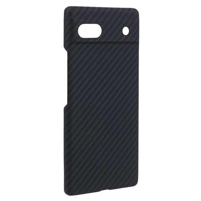 For Google Pixel 6a Black Case 1500D Coarse Texture Aramid Fiber Shockproof Phone Shell with Precise Cutout - 3