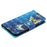For Samsung Galaxy A35 5G Case 3D Pattern Print Leather Wallet Cellphone Cover - Blue Gold Butterflies - 4