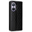 For Blackview A200 Pro Leather Wallet Phone Case Viewing Stand Cover - Black - 6