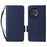 For OnePlus Ace 2 Pro 5G Phone Case PU Leather Flip Folio Wallet Cover - Dark Blue - 1