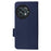 For OnePlus Ace 2 Pro 5G Phone Case PU Leather Flip Folio Wallet Cover - Dark Blue - 6