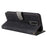 For BLU View 4 (B135DL) / View 2 (2023) RFID Blocking Phone Case PU Leather Flip Wallet Cover - Black - 4