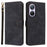 For Blackview A200 Pro Cell Phone Case RFID Blocking Wallet Anti-drop Cover with Strap - Black - 1
