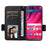 For BLU View 4 / View 2 (2023) Wallet Phone Case PU Leather Magnetic Closure Folio Cover - Black - 2
