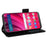 For BLU View 4 / View 2 (2023) Wallet Phone Case PU Leather Magnetic Closure Folio Cover - Black - 3