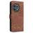 For OnePlus Ace 2 Pro 5G RFID Blocking Wallet Cell Phone Case PU Leather Shell with Strap - Brown - 7