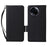 For Realme 11 5G (Global) / 11x 5G Phone Case Wallet Stand Feature PU Leather Cover - Black - 1