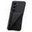For Samsung Galaxy S24 Cell Phone Case Leather+PC+TPU Back Cover with Hidden Card Holder - Black - 2